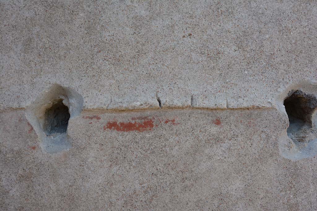 IX.5.9 Pompeii. May 2017. Room “h”, upper north end of east wall.
Foto Christian Beck, ERC Grant 681269 DÉCOR.