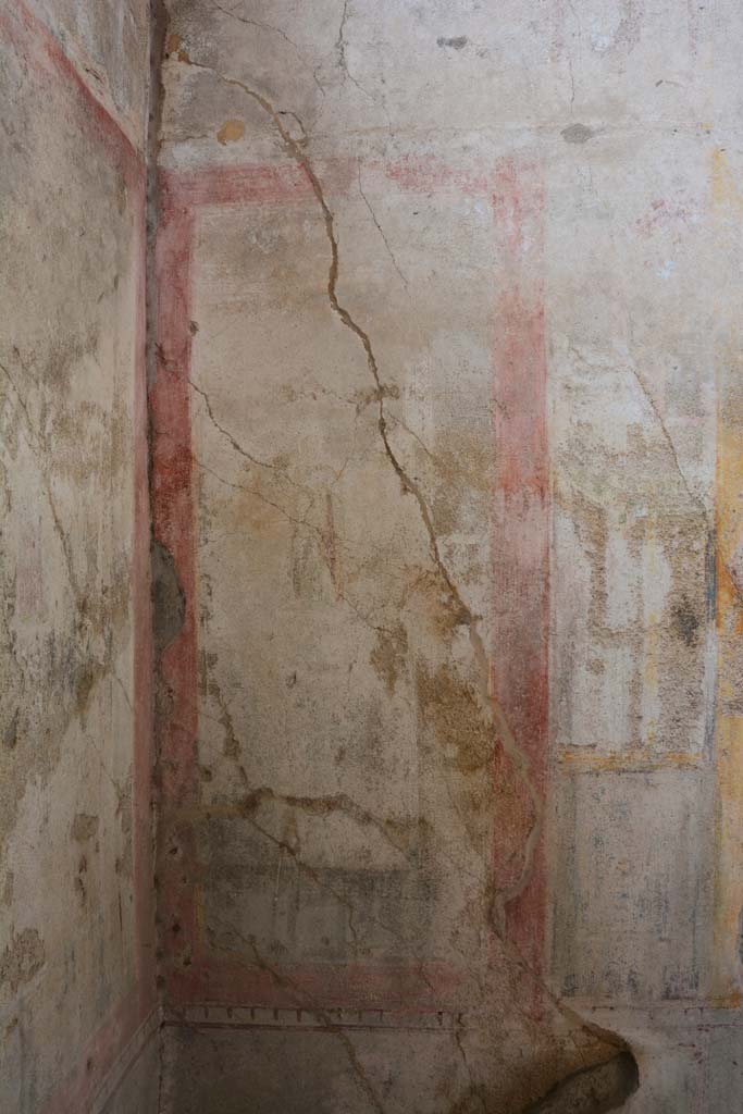 IX.5.11 Pompeii. March 2017. Room k, looking towards panel at south end of west wall.
Foto Christian Beck, ERC Grant 681269 DÉCOR.