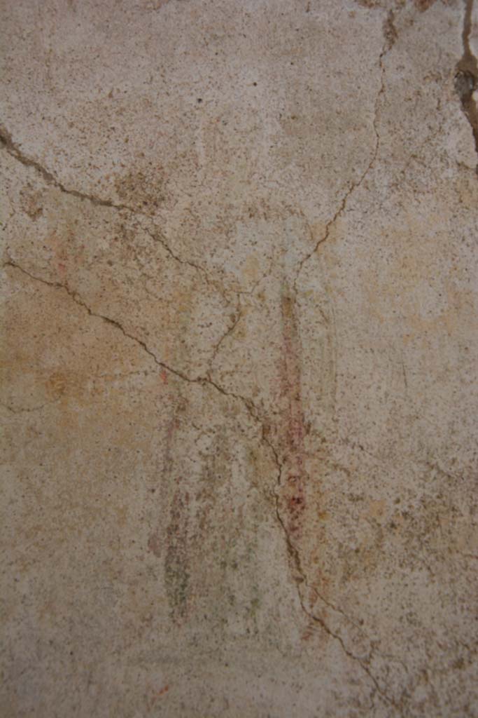 IX.5.11 Pompeii. March 2017. 
Room k, centre of panel at south end of west wall showing the enlarged figure of Melpomene. 
Foto Christian Beck, ERC Grant 681269 DÉCOR.