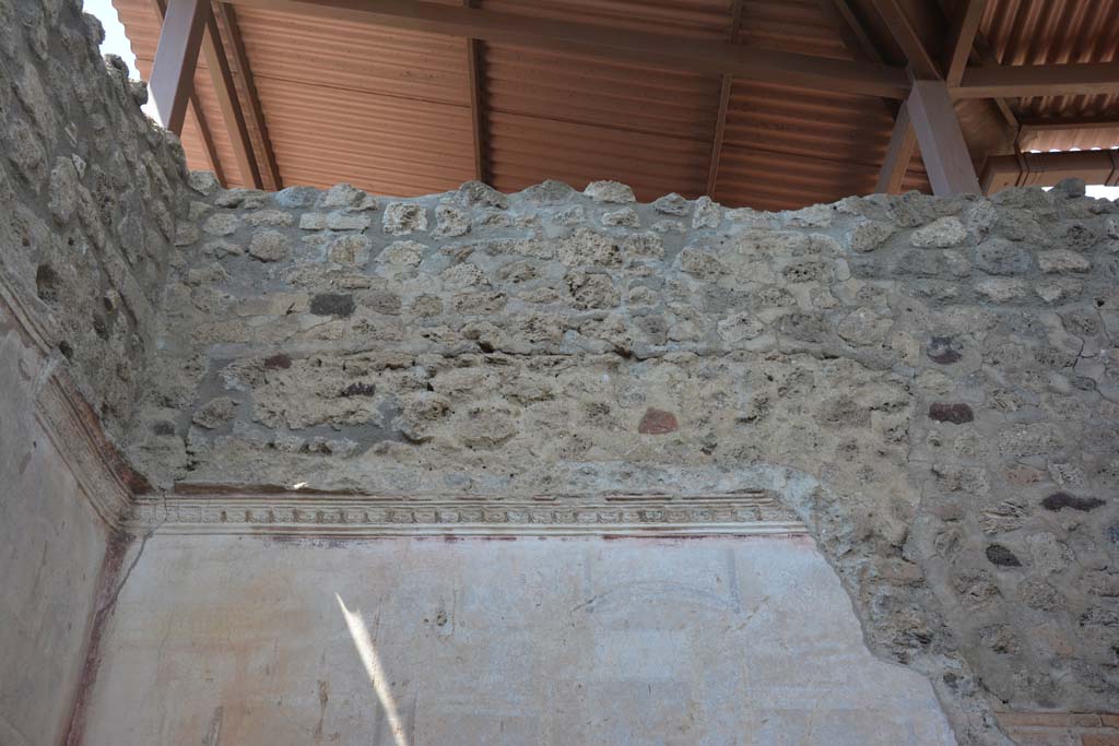 IX.5.11 Pompeii. May 2017. Room k, upper north wall in north-west corner.
Foto Christian Beck, ERC Grant 681269 DÉCOR.