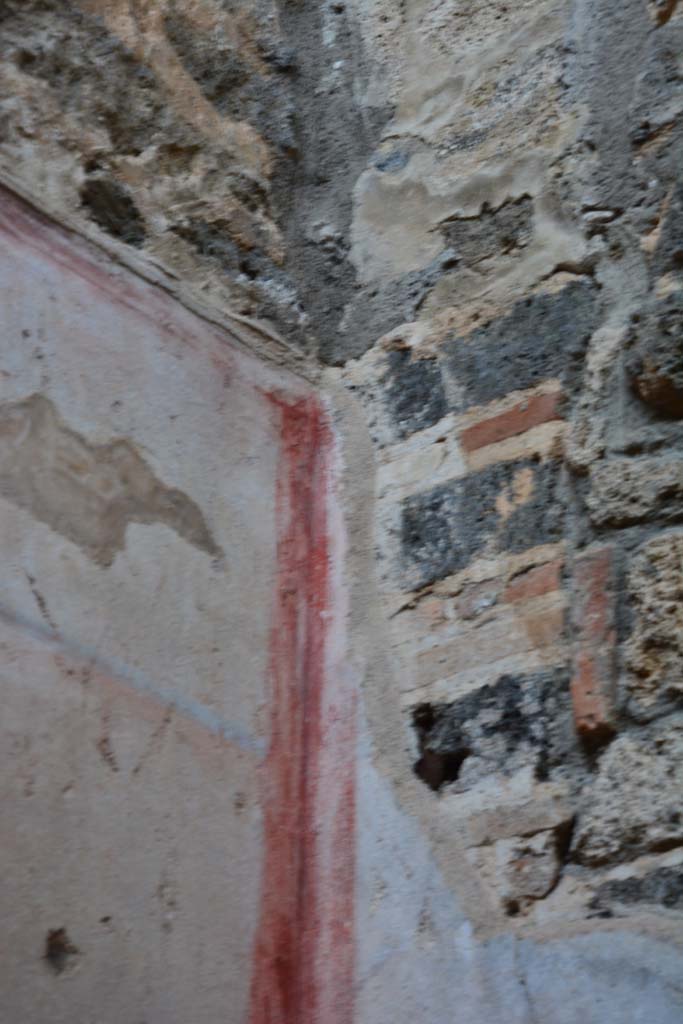 IX.5.11 Pompeii. March 2017. Room f, upper north-east corner. 
Foto Christian Beck, ERC Grant 681269 DÉCOR.