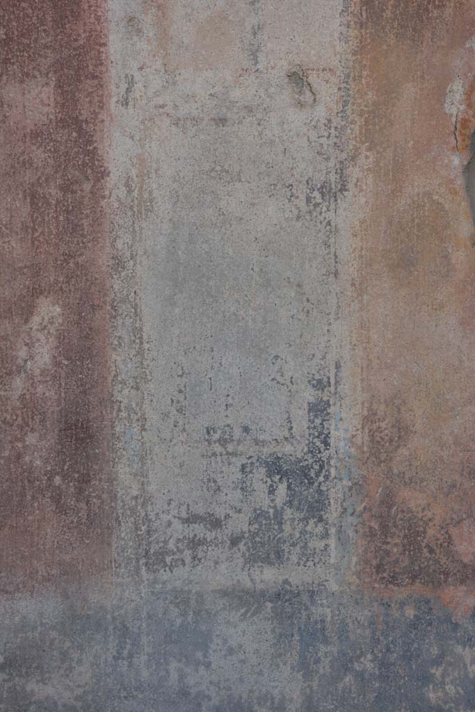 IX.5.11 Pompeii. May 2017. Room e, detail of faded architectural views from west wall.  
Foto Christian Beck, ERC Grant 681269 DÉCOR.