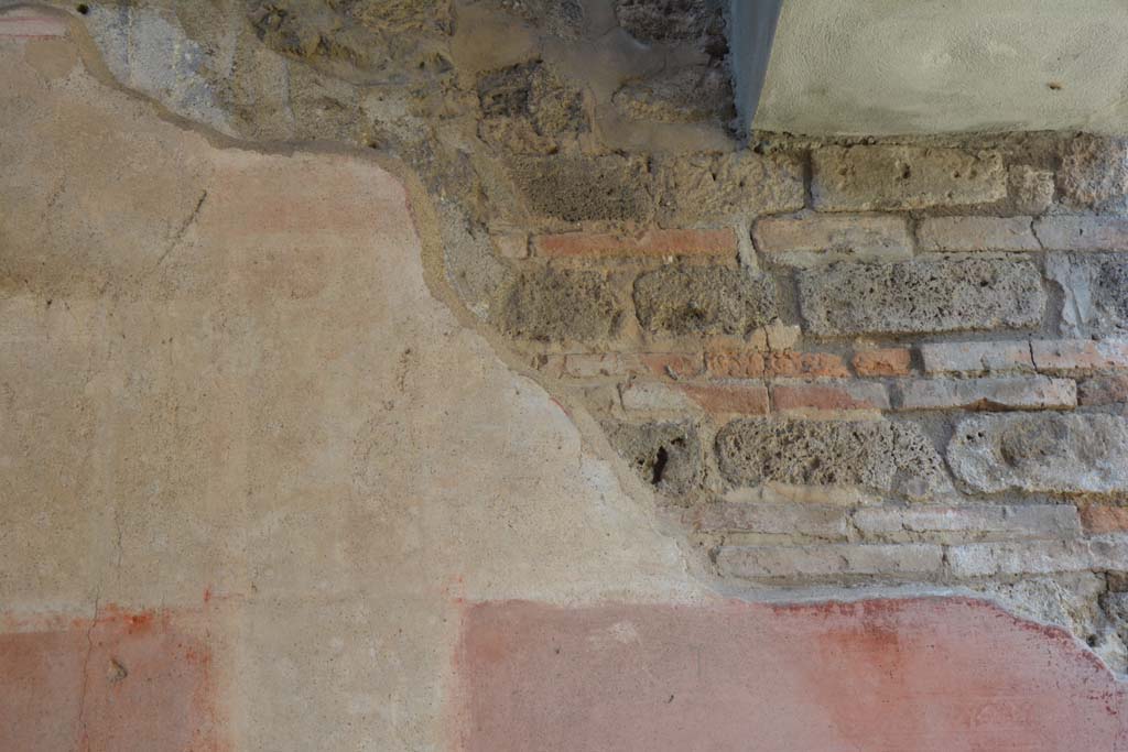 IX.5.11 Pompeii. May 2017. Room e, upper north wall at east end. 
Foto Christian Beck, ERC Grant 681269 DÉCOR.