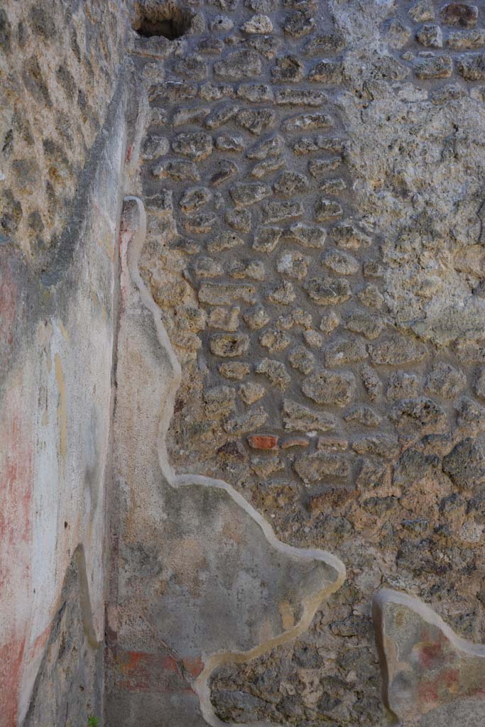 IX.5.11 Pompeii. May 2017. Room d, upper west wall at south end.
Foto Christian Beck, ERC Grant 681269 DÉCOR.