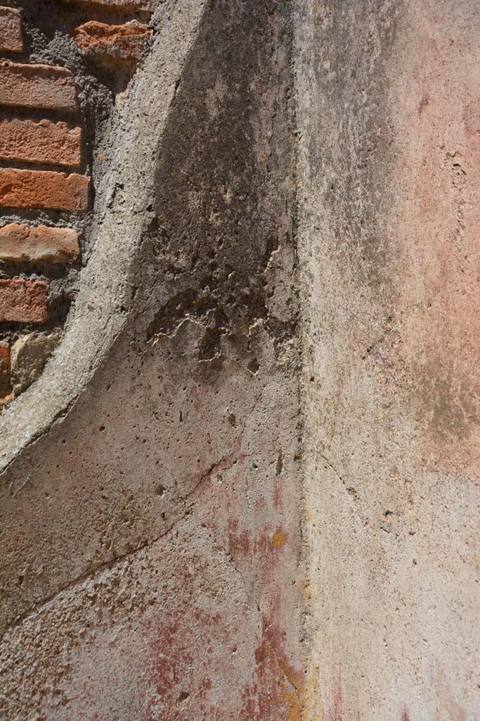 IX.5.11 Pompeii. May 2017. Room c, detail of painted decoration in north-west corner.      
Foto Christian Beck, ERC Grant 681269 DÉCOR