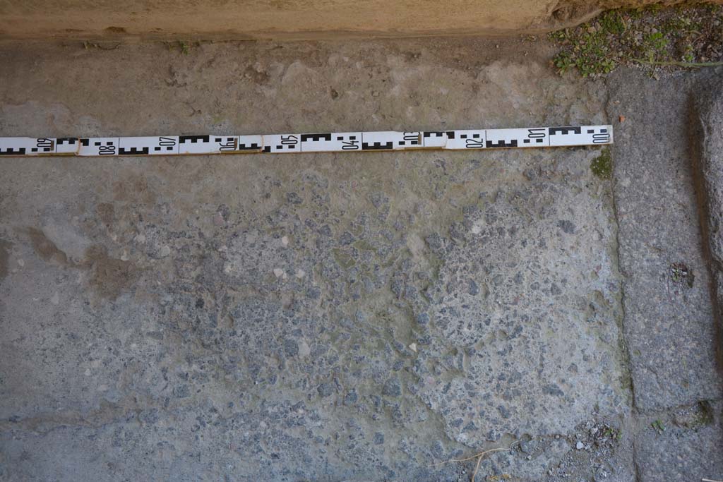 IX.5.11 Pompeii. May 2017. Room m, flooring near west wall of corridor at north end.
Foto Christian Beck, ERC Grant 681269 DÉCOR.