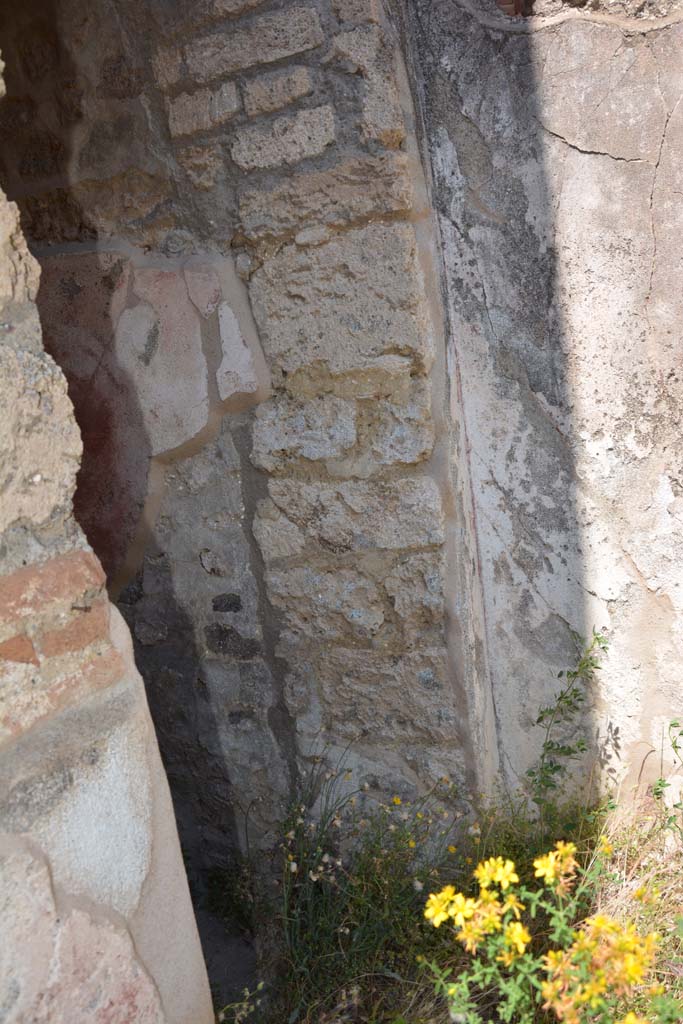 IX.5.11 Pompeii. May 2017. Room m, south end of east wall.
Foto Christian Beck, ERC Grant 681269 DÉCOR.
