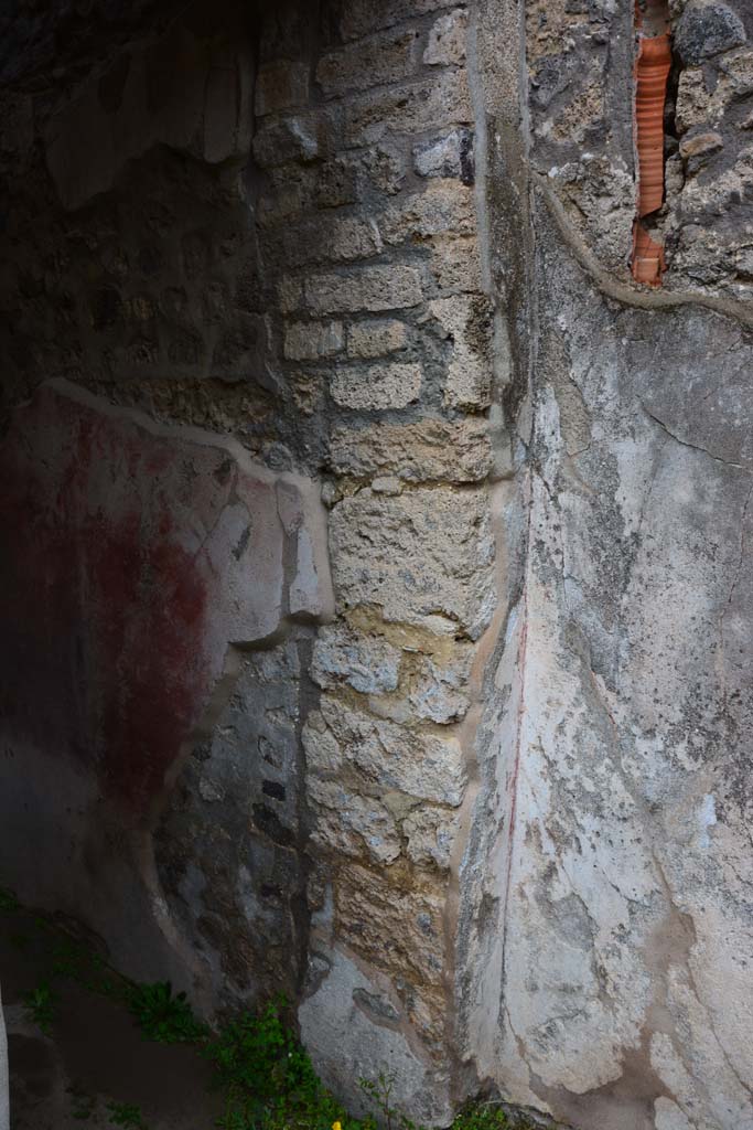 IX.5.11 Pompeii. March 2017. Room m, east wall at south end. 
Foto Christian Beck, ERC Grant 681269 DÉCOR.