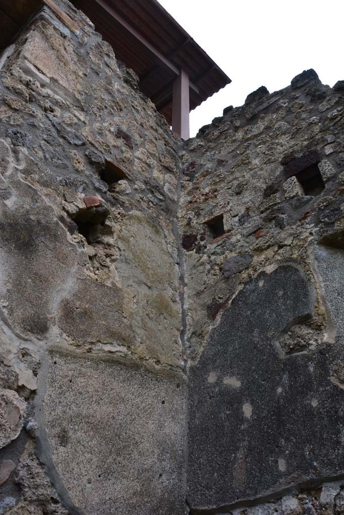 IX.5.11 Pompeii. March 2017. Room s, upper north-east corner. 
Foto Christian Beck, ERC Grant 681269 DÉCOR.