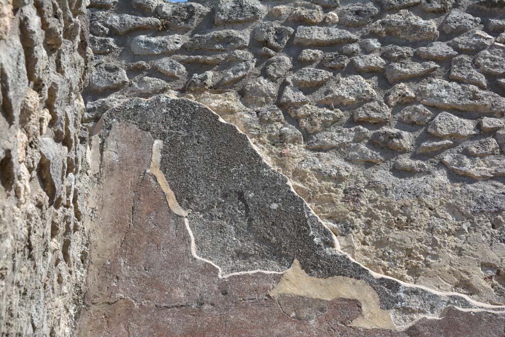 IX.5.11 Pompeii. May 2017. Peristyle n, detail from upper south wall in south-east corner.
Foto Christian Beck, ERC Grant 681269 DÉCOR.