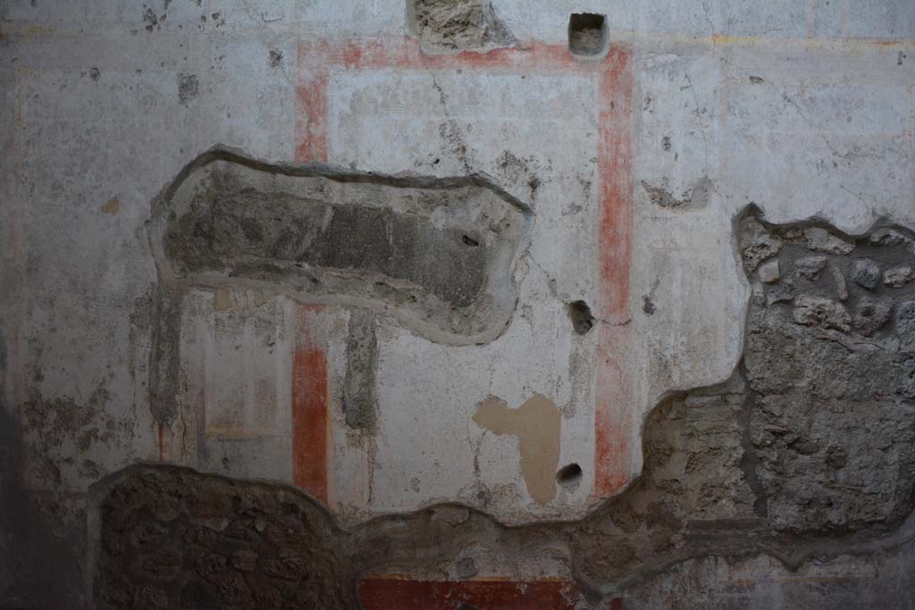 IX.5.11 Pompeii. March 2017. Room g, detail from south wall.
Foto Christian Beck, ERC Grant 681269 DÉCOR.