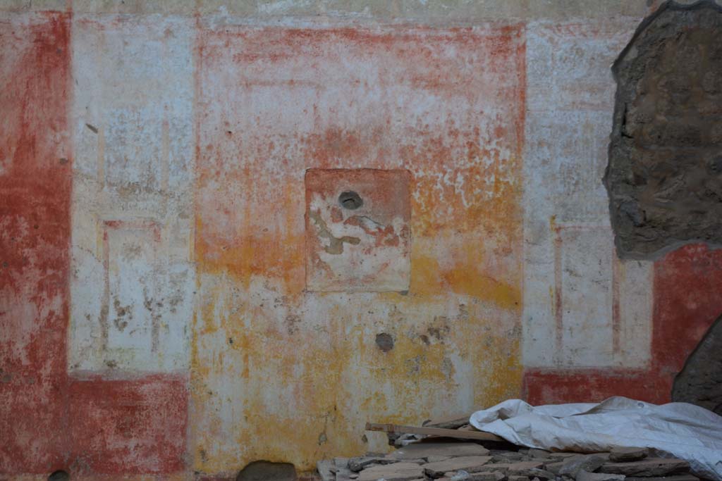 IX.5.11 Pompeii. March 2017. Room i, central panels on north wall.
Foto Christian Beck, ERC Grant 681269 DÉCOR.