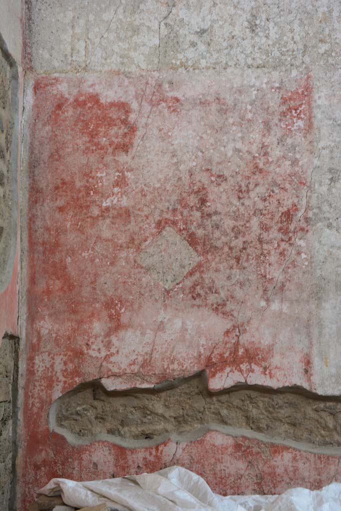 IX.5.11 Pompeii. May 2017. Room i, panel at north end of east wall in north-east corner.
Foto Christian Beck, ERC Grant 681269 DÉCOR.