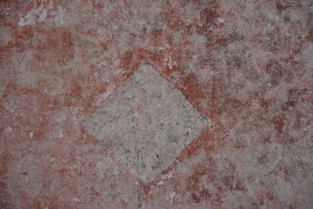 IX.5.11 Pompeii. May 2017. Room i, detail from centre of red side panel on north end of east wall.
Foto Christian Beck, ERC Grant 681269 DÉCOR.