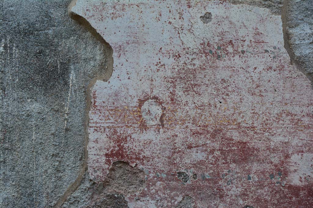 IX.5.11 Pompeii. March 2017. Room I (L), zoccolo at north end of east wall.
Foto Christian Beck, ERC Grant 681269 DÉCOR.
