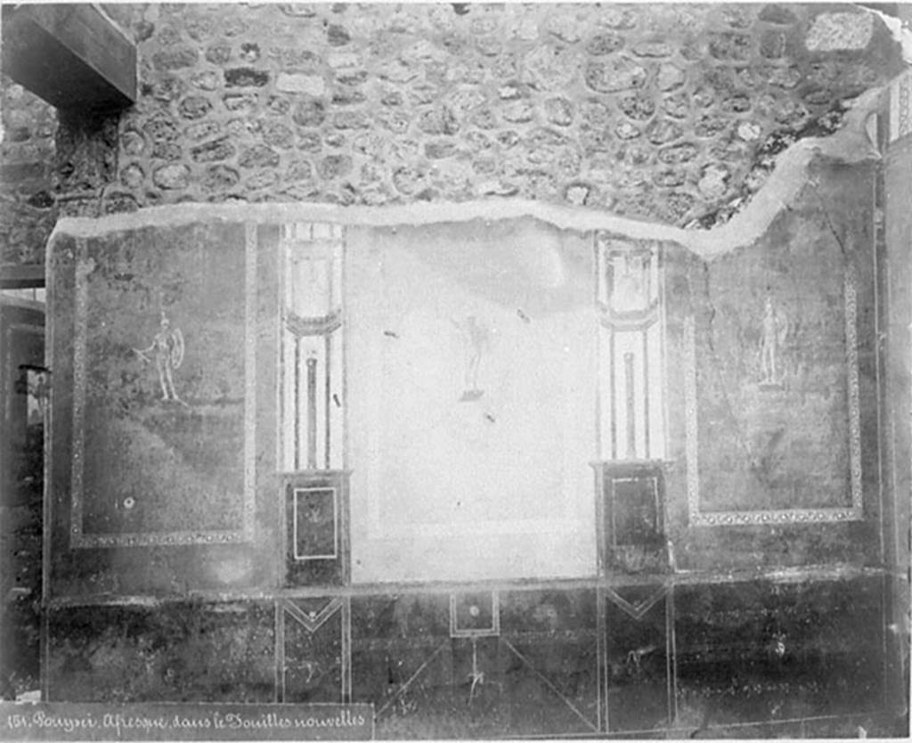 IX.5.11 Pompeii. 1880. Room 5, east wall of tablinum.