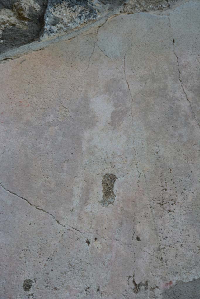 IX.5.11 Pompeii. March 2017. 
Room I (L), detail of figure of warrior in panel at south end of east wall
Foto Christian Beck, ERC Grant 681269 DÉCOR.