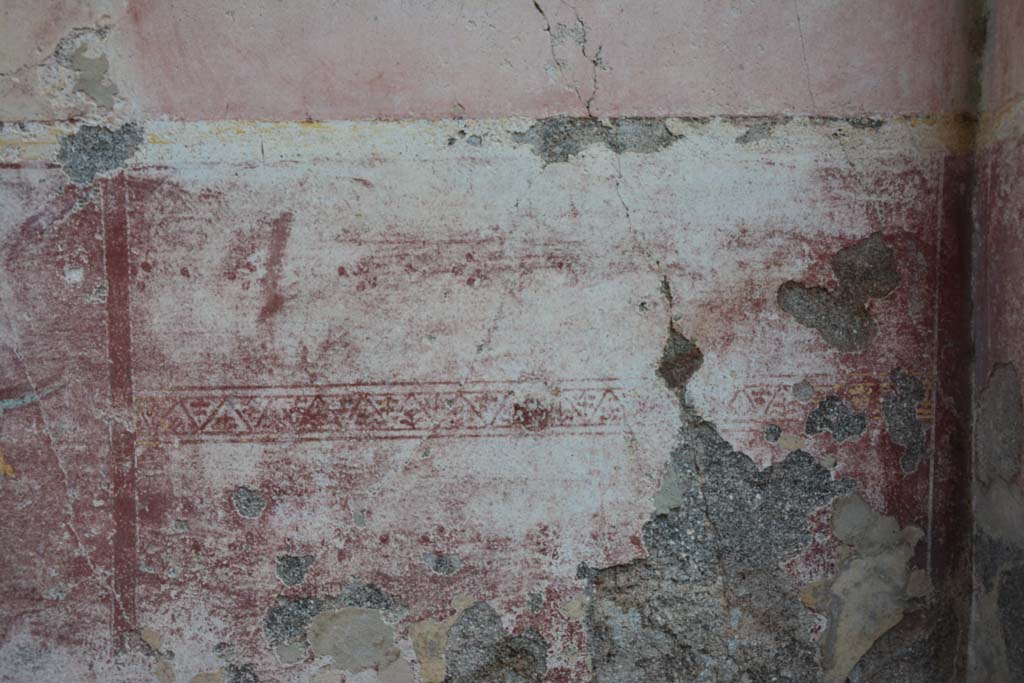 IX.5.11 Pompeii. March 2017. Room I (L), zoccolo on south end of east wall.
Foto Christian Beck, ERC Grant 681269 DÉCOR.