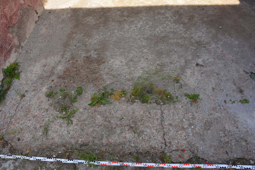 IX.5.11 Pompeii. May 2017. Room l (L), flooring towards north end of tablinum.
Foto Christian Beck, ERC Grant 681269 DÉCOR.