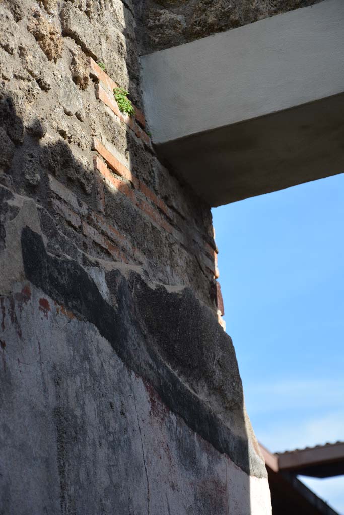 IX.5.11 Pompeii. March 2017. Room a, upper east wall at south end of entrance corridor.    
Foto Christian Beck, ERC Grant 681269 DÉCOR.