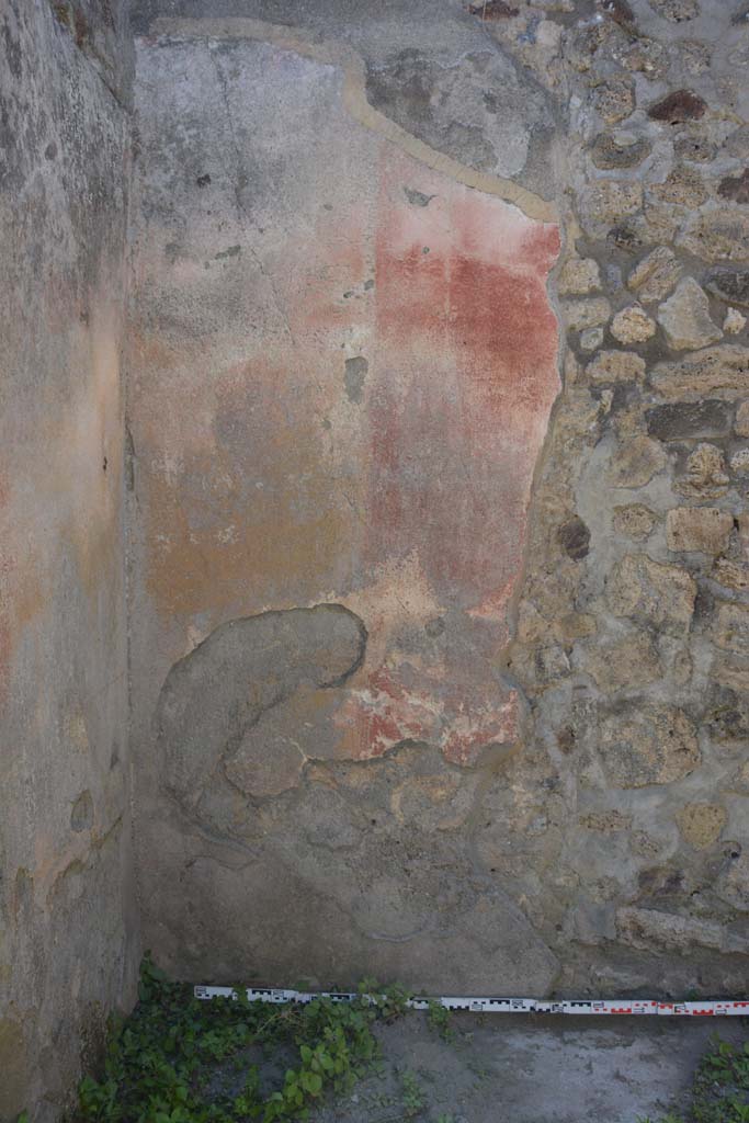 IX.5.14 Pompeii. May 2017. Room “L”, west wall at south end. 
Foto Christian Beck, ERC Grant 681269 DÉCOR.