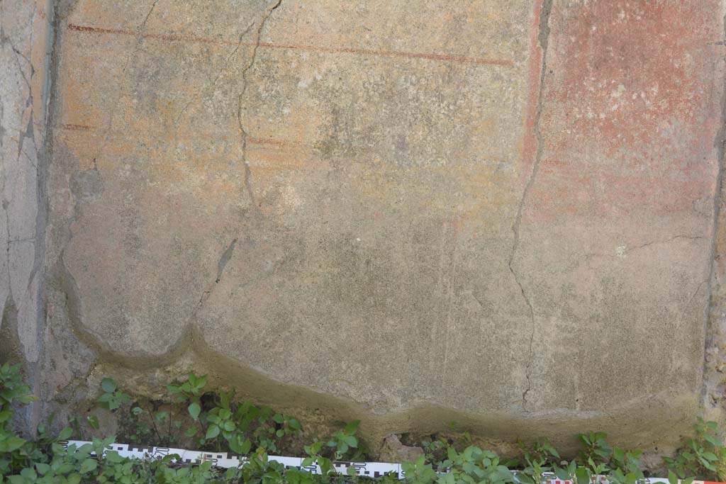 IX.5.14 Pompeii. May 2017. Room “L”, detail from south wall and zoccolo in south-east corner.
Foto Christian Beck, ERC Grant 681269 DÉCOR.