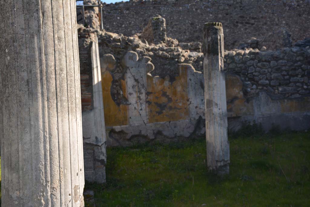 IX.5.14 Pompeii. March 2017.  Peristyle “k”, looking towards south wall.
Foto Christian Beck, ERC Grant 681269 DÉCOR.