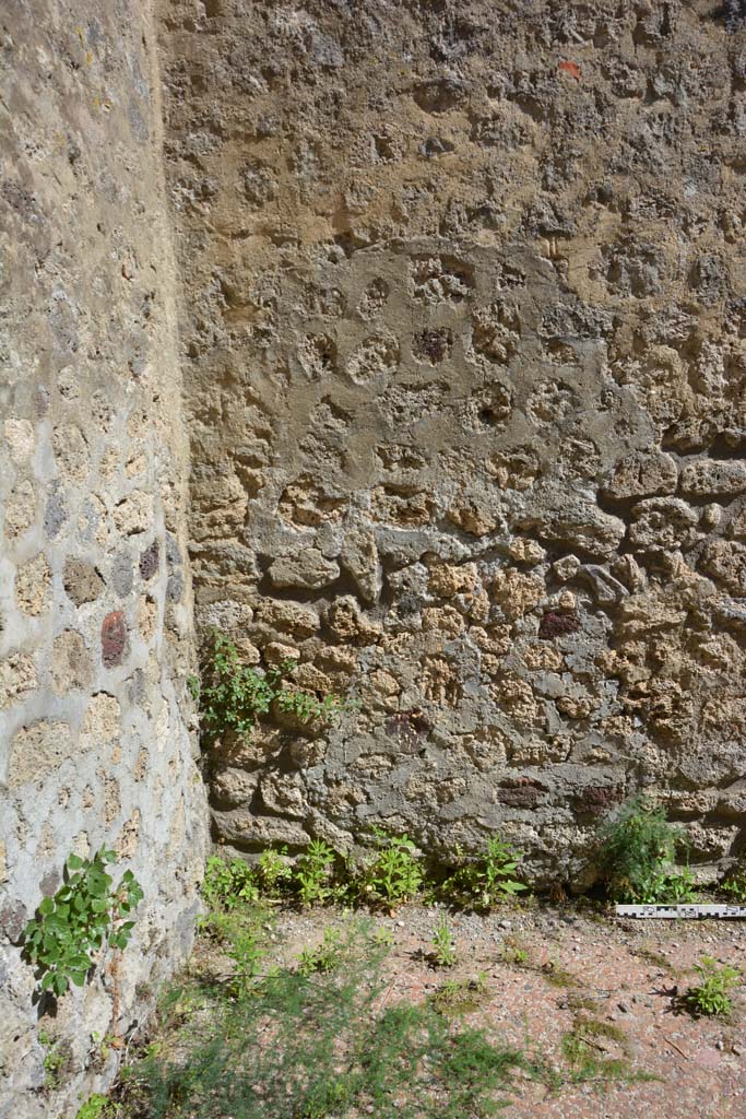 IX.5.14 Pompeii. May 2017. Room “n”, south wall and flooring in south-east corner.
Foto Christian Beck, ERC Grant 681269 DÉCOR.