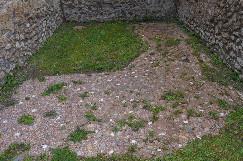 IX.5.14 Pompeii. March 2018. Room “n”, on east side of portico “k”, detail of flooring. 
Foto Taylor Lauritsen, ERC Grant 681269 DÉCOR.
