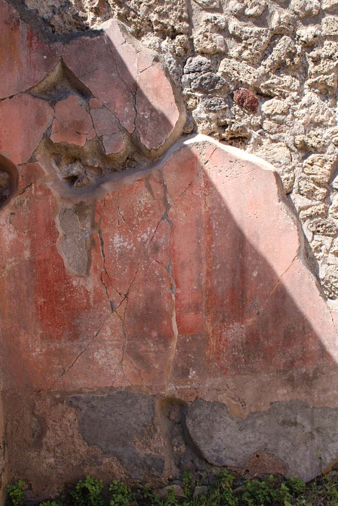 IX.5.14 Pompeii. May 2019. Room “f”, lower centre of west wall.
Foto Christian Beck, ERC Grant 681269 DÉCOR.