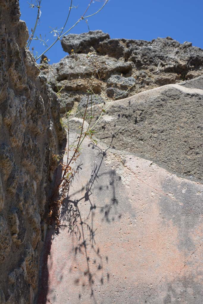 IX.5.14 Pompeii. May 2017. Room “f”, upper north wall in north-west corner.
Foto Christian Beck, ERC Grant 681269 DÉCOR.