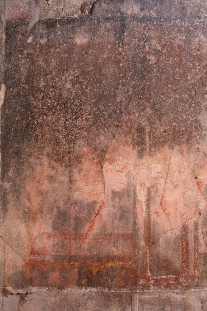IX.5.14 Pompeii. May 2019. Room “f”, detail from south wall at east end.
Foto Christian Beck, ERC Grant 681269 DÉCOR.