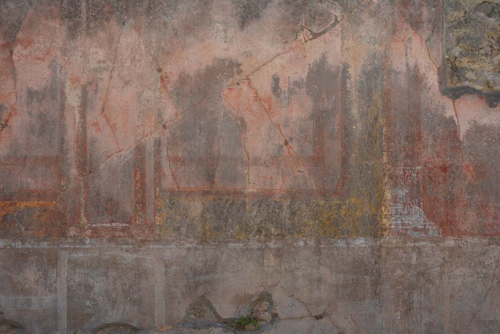 IX.5.14 Pompeii. May 2017. Room “f”, middle zone of south wall.
Foto Christian Beck, ERC Grant 681269 DÉCOR.