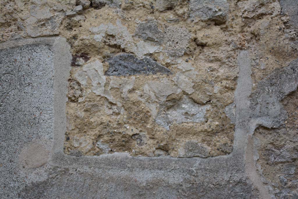 IX.5.14 Pompeii. May 2017. North ala “e”, west wall, site of painting of Iphigenia, Orestes and Pylades.
Foto Christian Beck, ERC Grant 681269 DÉCOR.