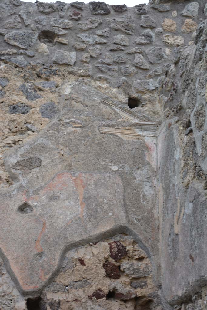 IX.5.14 Pompeii. May 2017. North ala “e”, east end of upper north wall.
Foto Christian Beck, ERC Grant 681269 DÉCOR.
