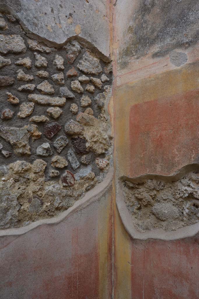 IX.5.14 Pompeii. May 2017. Room “d”, north-west corner.
Foto Christian Beck, ERC Grant 681269 DÉCOR.