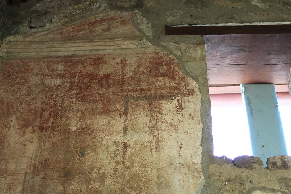 IX.5.14 Pompeii. May 2019. Room “c”, upper east wall at north end.
Foto Christian Beck, ERC Grant 681269 DÉCOR.