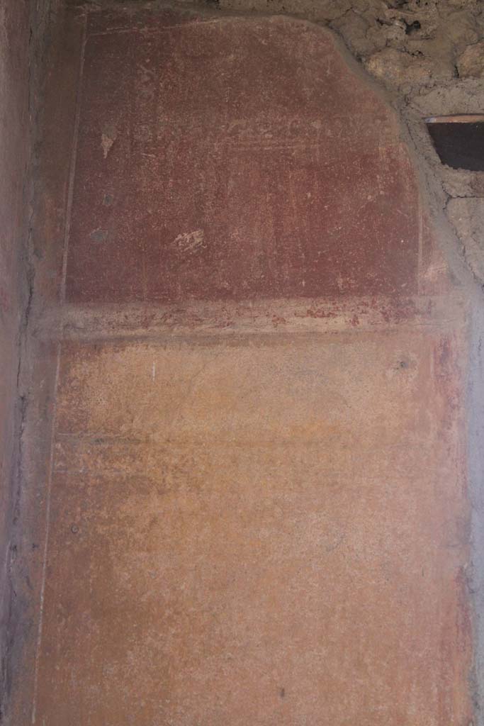 IX.5.14 Pompeii. May 2019. Room “c”, upper west wall in south-west corner.
Foto Christian Beck, ERC Grant 681269 DÉCOR.