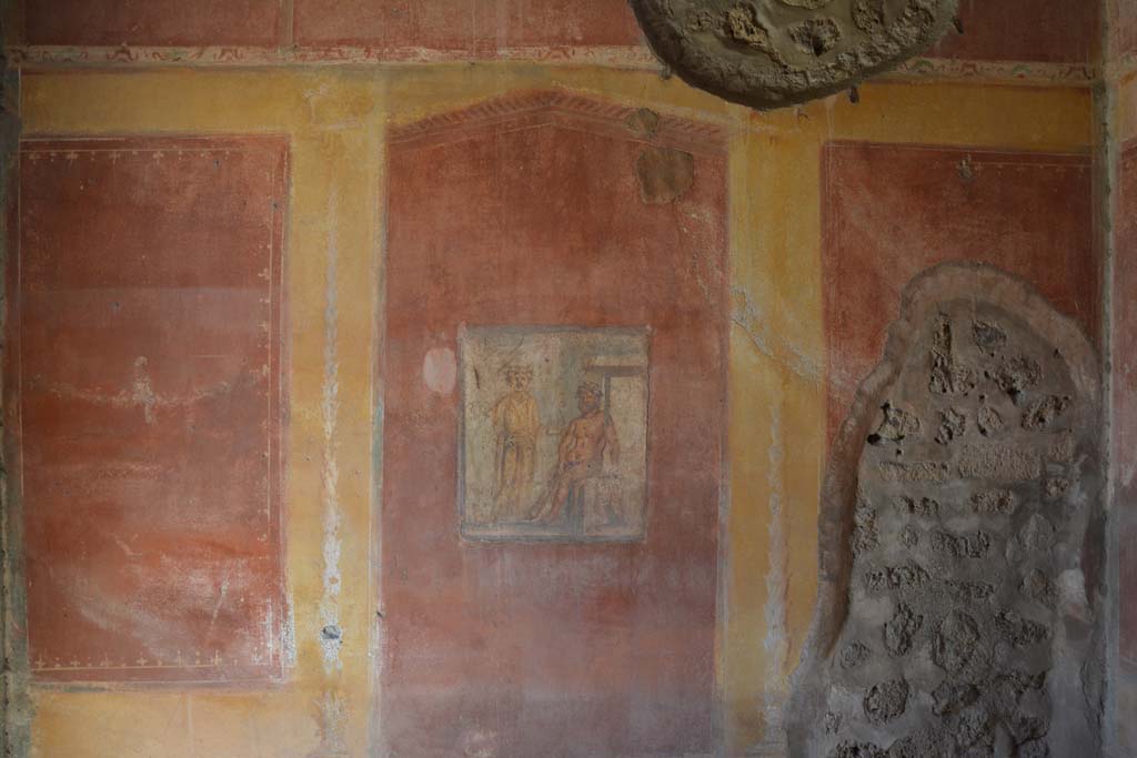 IX.5.14 Pompeii. May 2017. Room “g”, middle zone of north wall.
Foto Christian Beck, ERC Grant 681269 DÉCOR