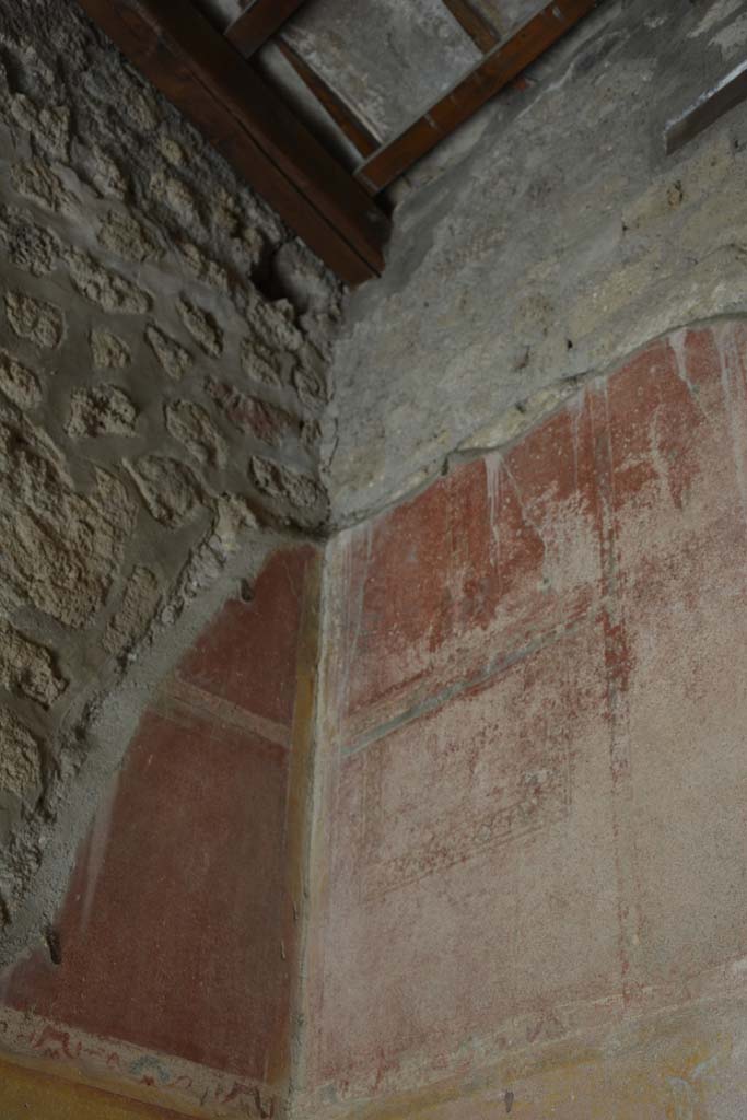 IX.5.14 Pompeii. May 2017. Room “g”, upper north-east corner.
Foto Christian Beck, ERC Grant 681269 DÉCOR.