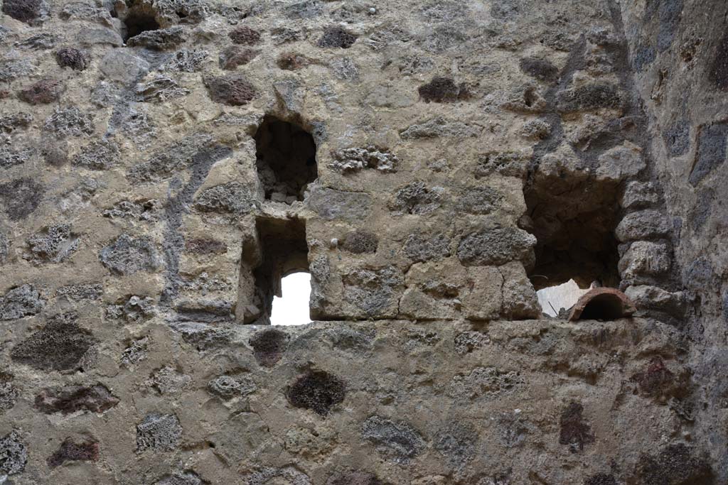 IX.5.14 Pompeii. May 2017. Room “h”, upper south wall at west end.
Foto Christian Beck, ERC Grant 681269 DÉCOR.