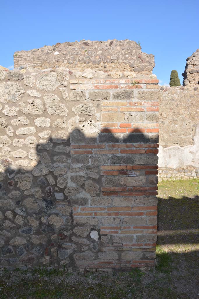 IX.5.16 Pompeii. March 2017. 
Room c’, looking towards north wall at west end with doorway into triclinium d’.       
Foto Christian Beck, ERC Grant 681269 DÉCOR.