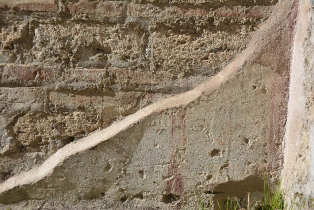 IX.5.16 Pompeii. March 2017. Room c’, lower north wall in north-east corner.     
Foto Christian Beck, ERC Grant 681269 DÉCOR.