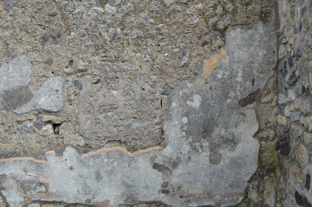 IX.5.16 Pompeii. March 2018. Looking towards centre of east wall in ala c’. 
Foto Taylor Lauritsen, ERC Grant 681269 DÉCOR Foto Taylor Lauritsen, ERC Grant 681269 DÉCOR.