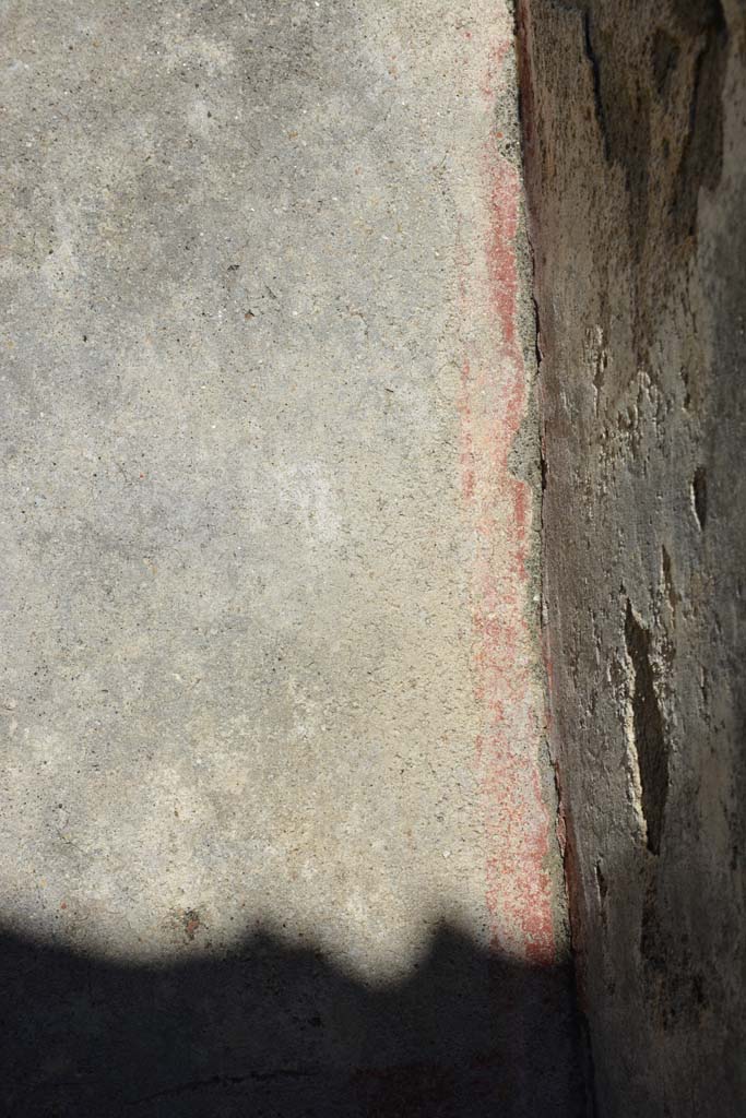 IX.5.16 Pompeii. March 2017. Triclinium d’, east wall in south-east corner. 
Foto Christian Beck, ERC Grant 681269 DÉCOR