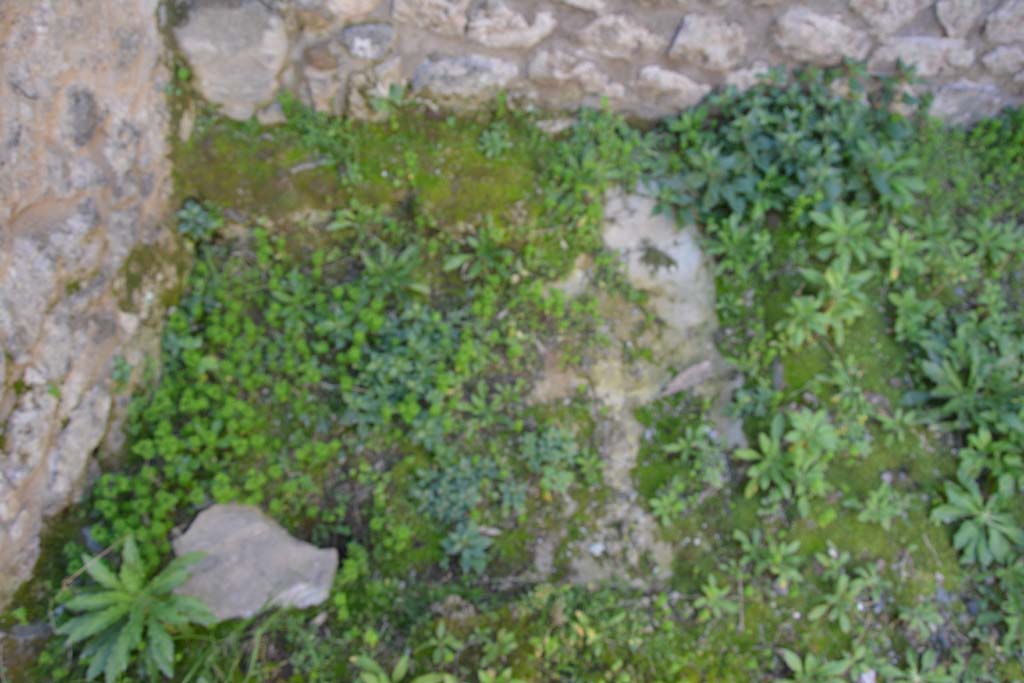 IX.5.16 Pompeii. March 2017. Room e’, latrine in south-west corner. 
Foto Christian Beck, ERC Grant 681269 DÉCOR.