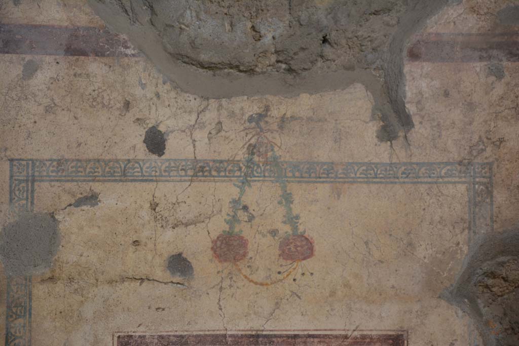 IX.5.16 Pompeii. March 2017. Room f’, border edging surrounding the central wall painting. 
Foto Christian Beck, ERC Grant 681269 DÉCOR.