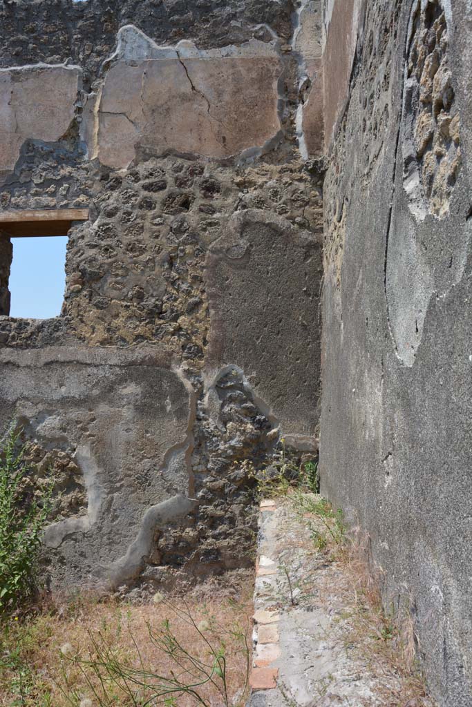 IX.5.17/6 Pompeii. May 2017. 
Room x, looking north along east wall towards north-east corner.
Foto Christian Beck, ERC Grant 681269 DÉCOR.