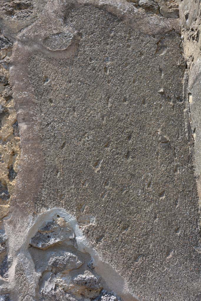 IX.5.17/6 Pompeii. May 2017. Room x, detail from lower north wall in north-east corner. 
Foto Christian Beck, ERC Grant 681269 DÉCOR