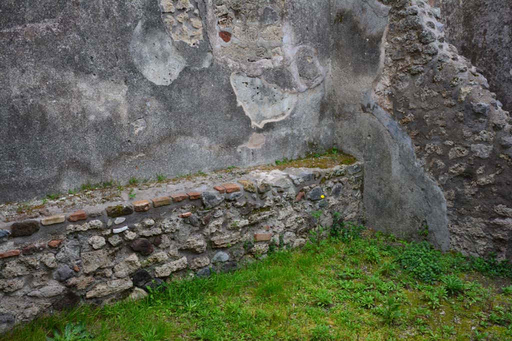IX.5.17/6 Pompeii. March 2017. Room x, looking towards south end of east wall. 
Foto Christian Beck, ERC Grant 681269 DÉCOR.